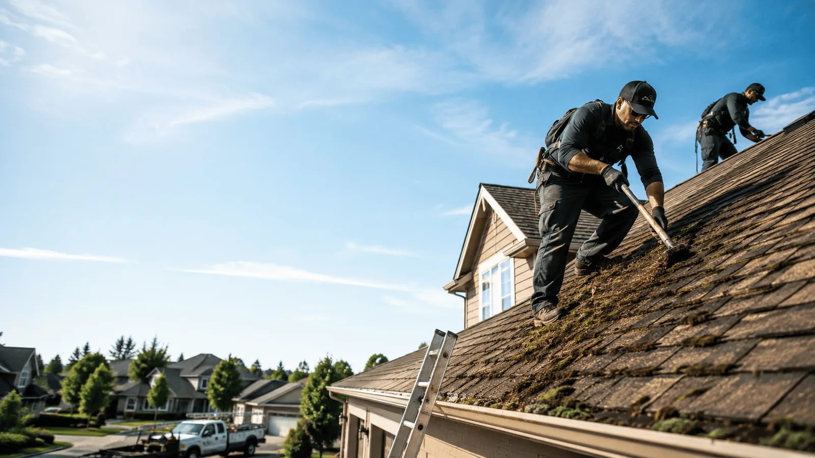 Roof Moss Removal in Waban, MA near me